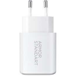 МЗП ArmorStandart Poweraze 20W GaN Type-C + USB-A White (ARM87067)