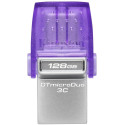 Флеш пам`ять Kingston DataTraveler microDuo 3C 128GB Type-C  (DTDUO3CG3/128GB)