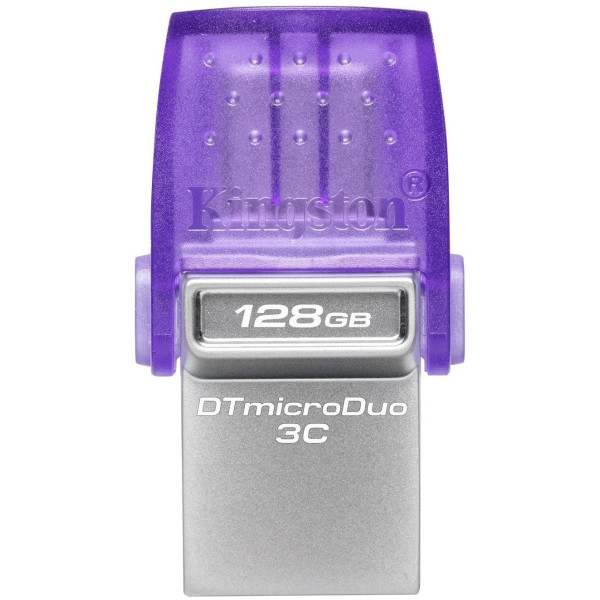 Флеш пам`ять Kingston DataTraveler microDuo 3C 128GB Type-C  (DTDUO3CG3/128GB)