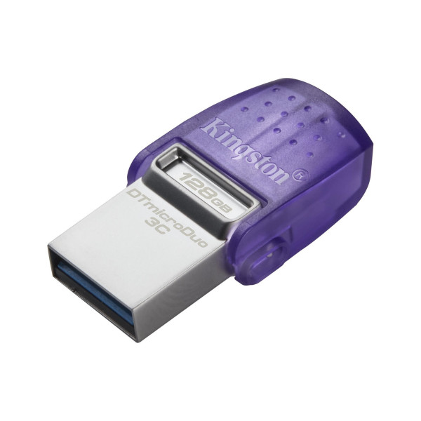 Флеш пам`ять Kingston DataTraveler microDuo 3C 128GB Type-C  (DTDUO3CG3/128GB)