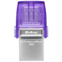 Флеш пам`ять Kingston DataTraveler microDuo 3C 64GB Type-C  (DTDUO3CG3/64GB)