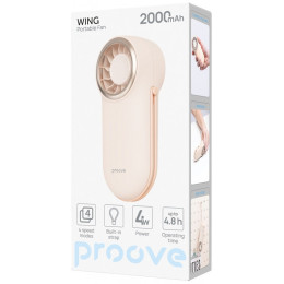 Вентилятор портативний ProoveWing White (PFWG04002002) 2