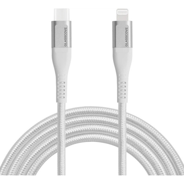 USB кабель BRAID2 Type-C to Lightning 30W 1.2m White (GBCL13WH)