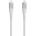 USB кабель BRAID2 Type-C to Lightning 30W 1.2m White (GBCL13WH)