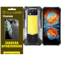 Поліуретанова плівка StatusSKIN Titanium на екран Oukitel WP100 Titan Матова