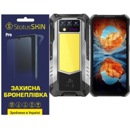 Полиуретановая пленка StatusSKIN Pro на экран Oukitel WP100 Titan Матовая