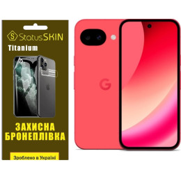 Поліуретанова плівка StatusSKIN Titanium на екран Google Pixel 10a Матова