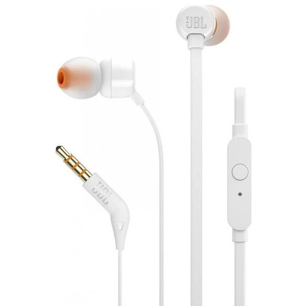 Bluetooth-гарнітура JBL Tune 110 Eco White (JBLT110WHTE)
