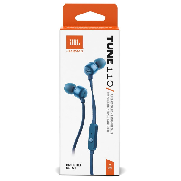 Bluetooth-гарнітура JBL Tune 110 Eco Blue (JBLT110BLUE)