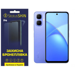 Полиуретановая пленка StatusSKIN Pro для Infinix Smart 10 Глянцевая