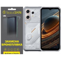 Полиуретановая пленка StatusSKIN Lite на экран Blackview Oscal Marine 3 Глянцевая