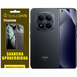 Полиуретановая пленка StatusSKIN Titanium на экран Xiaomi Redmi Note 15 Pro+ 5G Матовая