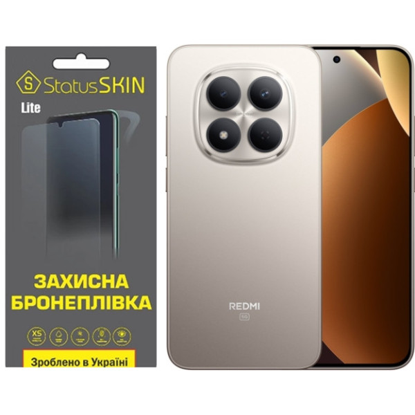 Полиуретановая пленка StatusSKIN Lite на экран Xiaomi Redmi Note 15 Pro 5G Матовая