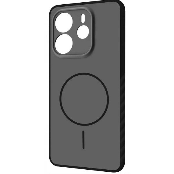 Чохол Proove Softline Case with Magnetic Ring для Xiaomi Redmi Note 14 4G UA Black (PCLCXRN1442)