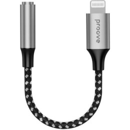 Адаптер Proove SoundMesh Lightning to 3.5 mm Gray (ACSM00005101)