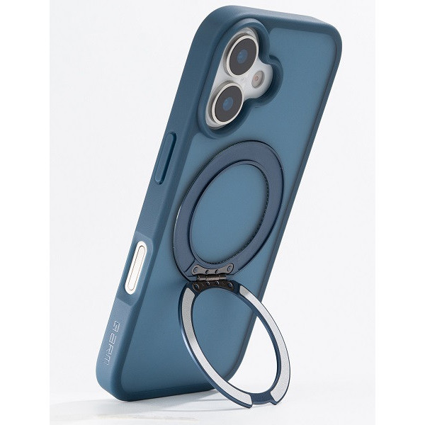 Чохол ArmorStandart Unit Stand2 для Apple iPhone 17 Dark Blue (ARM86332)