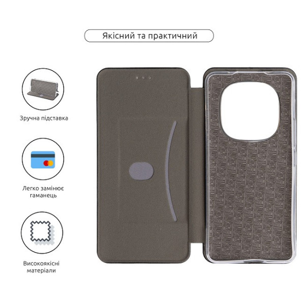 Чохол-книжка ArmorStandart G-Case для Xiaomi Redmi Note 15 Pro 4G Black (ARM89697)