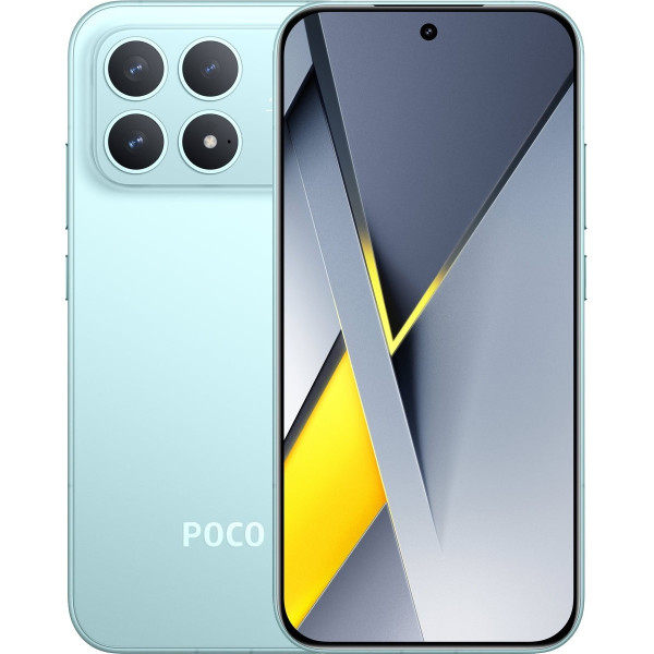 Смартфон Xiaomi Poco F8 Pro 12/512GB Blue (with Adapter) EU