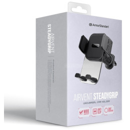 Автомобільний тримач ArmorStandart SteadyGrip Airvent Black (ARM85338) 2
