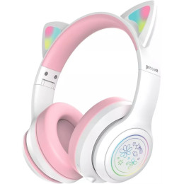 Bluetooth-гарнітура Proove Kids Neko (APP) White/Pink (HPNK0001AP25)
