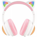 Bluetooth-гарнітура Proove Kids LumiCat (APP) White/Pink (HPLC0001AP25)
