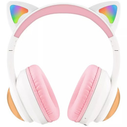 Bluetooth-гарнітура Proove Kids LumiCat (APP) White/Pink (HPLC0001AP25) 2