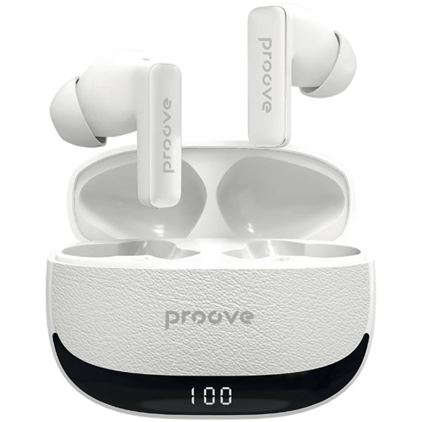 Bluetooth-гарнитура Proove Dreamer TWS with ANC (APP) White (TWDM0001AP02)