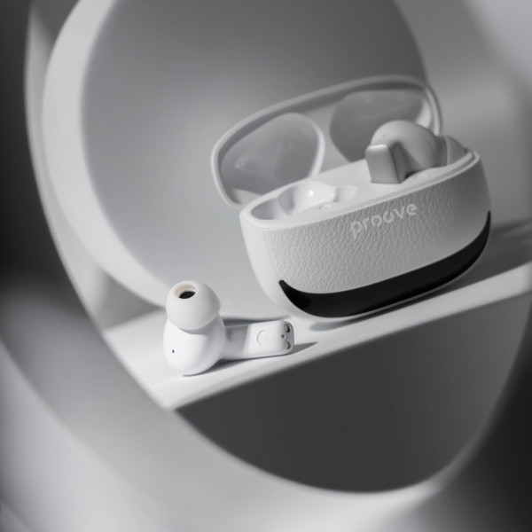 Bluetooth-гарнитура Proove Dreamer TWS with ANC (APP) White (TWDM0001AP02)