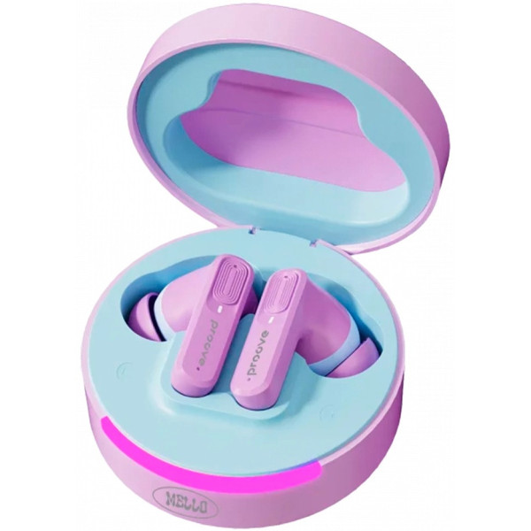 Bluetooth-гарнітура Proove Mello TWS with ANC (APP) Cotton Candy (TWML0001AP24)