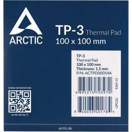 Термопрокладка Arctic TP-3 100х100х1.5 мм (ACTPD00054A) 2