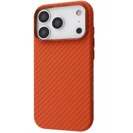 Чохол Proove Gleam Case with Magnetic Ring для iPhone 17 Pro Max Orange Fiber (PCGCIP17PM78)