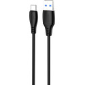 Кабель Proove Simple Silicone USB to Type-C 3A 1m Black (CCSS15001201)