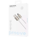 Кабель Proove Dense Metal USB to Micro 2.4A 1m White (CCDM20001302)