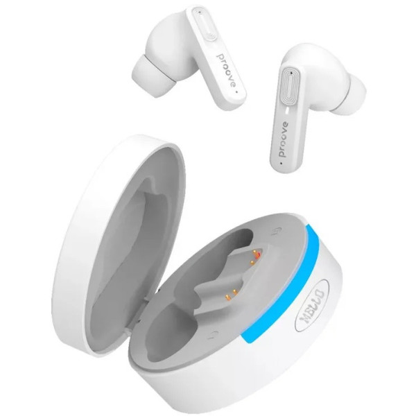 Bluetooth-гарнітура Proove Mello TWS with ANC (APP) White (TWML0001AP02)