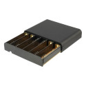 Портативный источник питания 6-cell battery 5V/9V/12V  (No battery) Black