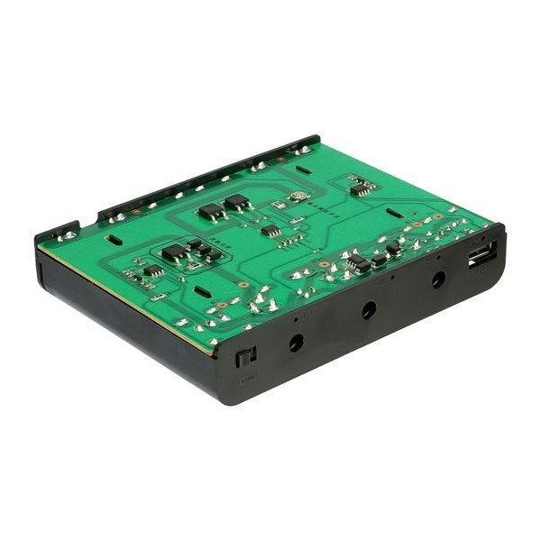 Портативный источник питания 6-cell battery 5V/9V/12V  (No battery) Black