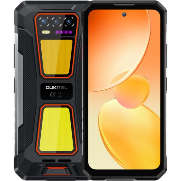 Смартфон Oukitel WP58 Pro 8/512GB Black-Orange EU
