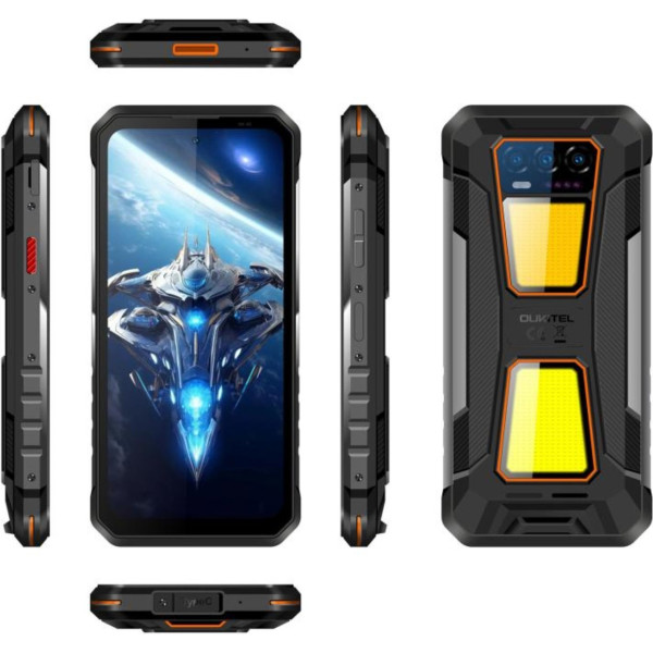 Смартфон Oukitel WP58 Pro 8/512GB Black-Orange EU