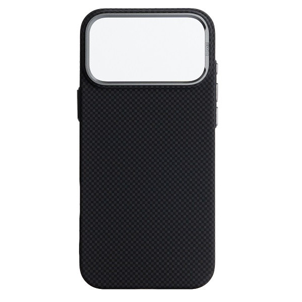 Чохол ArmorStandart LikeCarbon2 MagCase для Apple iPhone 17 Pro Max Kevlar Black (ARM88377)