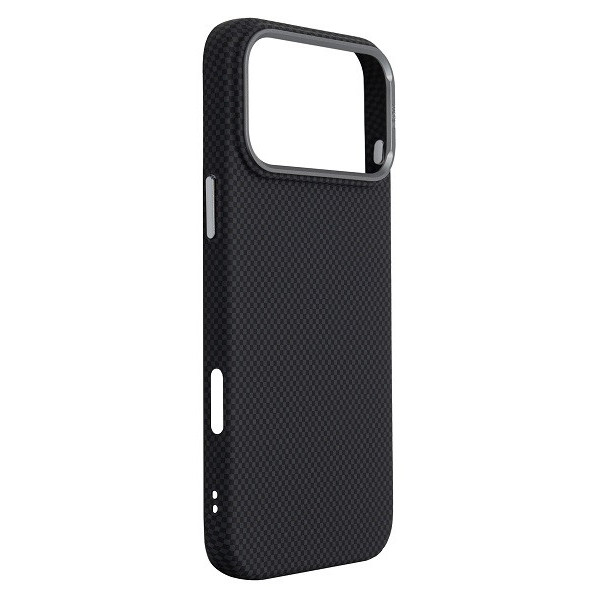 Чохол ArmorStandart LikeCarbon2 MagCase для Apple iPhone 17 Pro Max Kevlar Black (ARM88377)