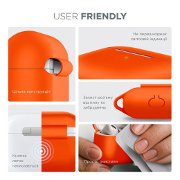 Чохол для навушників ArmorStandart Hang Case для Apple Airpods Pro Orange (ARM56065)