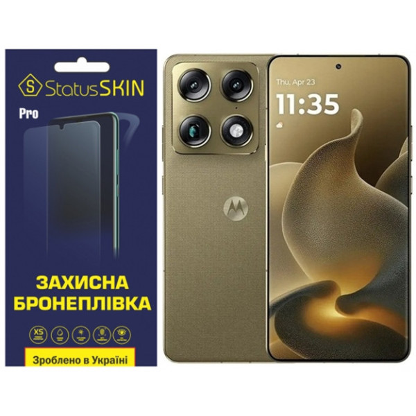 Полиуретановая пленка StatusSKIN Pro на экран Motorola Signature Глянцевая