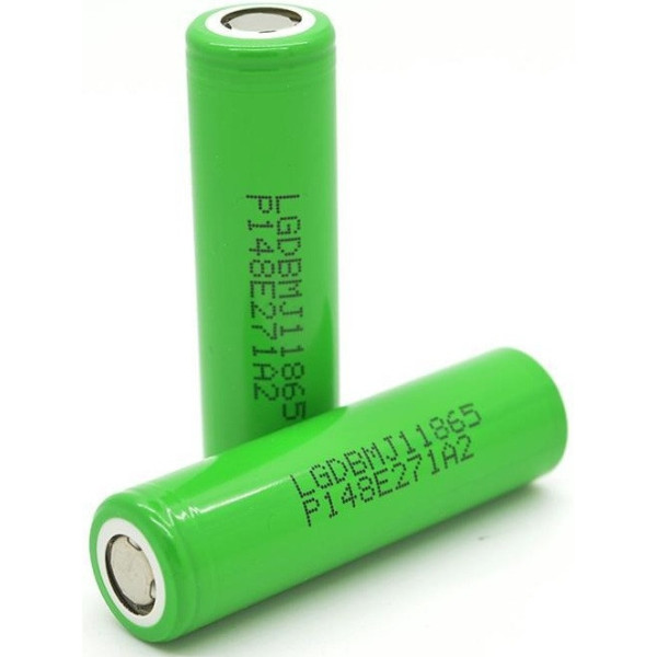 Аккумулятор LG 18650 Li-Ion 3500 mAh Green (LGDBMJ11865)