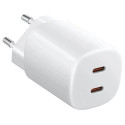 Мережевий зарядний пристрій Xiaomi 45W Nano Turbo 2xType-C White (BHR087OEU)