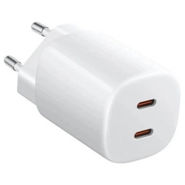 Мережевий зарядний пристрій Xiaomi 45W Nano Turbo 2xType-C White (BHR087OEU)
