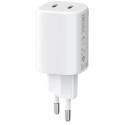 Мережевий зарядний пристрій Xiaomi 45W Nano Turbo 2xType-C White (BHR087OEU)