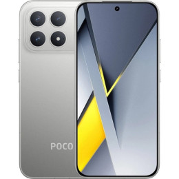Смартфон Poco F8 Pro 12/512GB Titanium Silver (with Adapter) EU