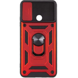Чехол Camshield Serge Ring for Magnet для Xiaomi Redmi A1 Plus/A2 Plus/Poco C50 Красный
