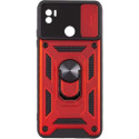 Чехол Camshield Serge Ring for Magnet для Xiaomi Redmi A1 Plus/A2 Plus/Poco C50 Красный