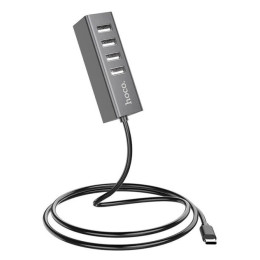 USB HUB HOCO HB1A 4USB Black